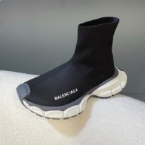 Balenciaga 3XL X Speed tenisky Unisex Knit čierna/Dark Šedá