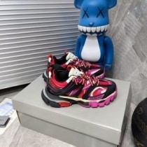 Tenisky Balenciaga Track Unisex Kožené And Mesh čierna/Pink