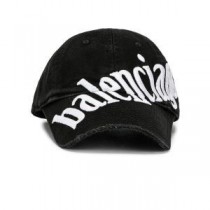 Balenciaga Diagonal Čiapka Bavlna Drill In čierna