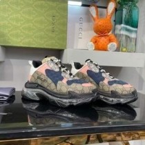 Tenisky Balenciaga Triple S Unisex GG Supreme Patchwork Béžová/Modrá