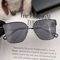 Balenciaga BL6313 블랙 BB 로고 스퀘어 메탈 선글라스