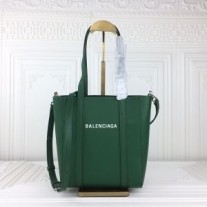 Codzienna torba Balenciaga XXS z drobnoziarnistej skóry cielęcej w kolorze zielonym