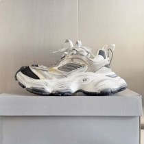 Balenciaga Cargo Trampki unisex z mikrofibry i siateczki w kolorze czarnym