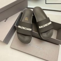 Zjeżdżalnie basenowe Balenciaga unisex gumowe czarno-białe