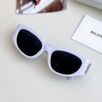 Balenciaga BB0324 Dynasty D-Rama Okulary przeciwsłoneczne w kolorze jasnoniebieskim