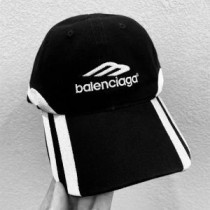 Balenciaga Gorra De Béisbol 3B Sports Icon De Algodón En Negro