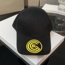Gorra De Fútbol Balenciaga De Algodón En Negro