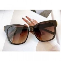 Balenciaga Gafas de sol cuadradas en marrón BB0102SA Dynasty