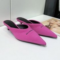 Balenciaga Mulas Knife 30MM Mujer Punto Rosa