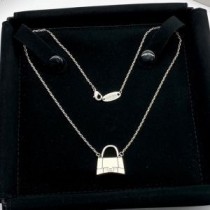 Balenciaga Collier De Sac En Argent