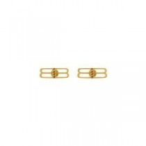 Balenciaga Boucles D'oreilles BB Icon En Or