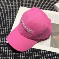 Balenciaga Casquette de campagne politique en coton en rose