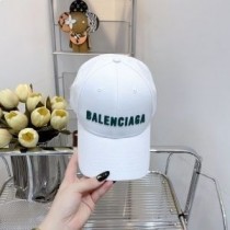 Balenciaga - Casquette de baseball classique à logo - Blanc