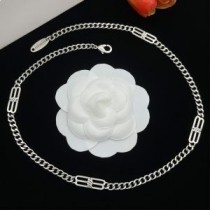 Balenciaga Collier Trois Icônes BB En Argent