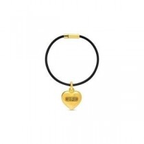 Balenciaga Bracelet Coeur BB Icon En Or