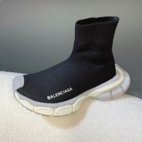 Balenciaga 3XL X Speed Αθλητικά Για άνδρες και γυναίκες πλεκτά Μαύρο/Γκρι