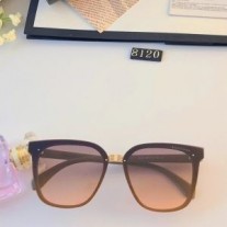 Γυαλιά ηλίου Balenciaga 8120 τετράγωνο Acetate σε Μαύρο/Καφέ