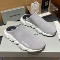 Balenciaga Speed Μουλάρια Για άνδρες και γυναίκες ανακυκλωμένο πλεκτό γκρι