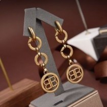 Σκουλαρίκια Balenciaga Force BB σε χρυσό