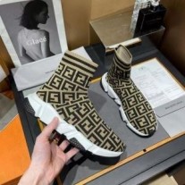 Balenciaga Speed Tornacipő Egynemű FF Kötött bézs színű