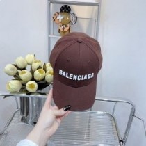 Balenciaga Logo Klasszikus Baseball sapka Barna színben