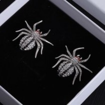 Balenciaga Spider Kristályok ezüst fülbevaló