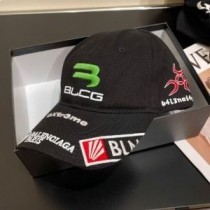 Balenciaga Gamer geborduurde pet katoen in zwart