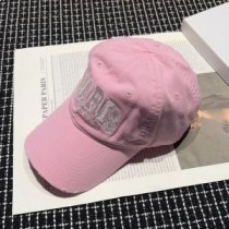 Balenciaga Paris geborduurde pet van katoen in roze