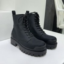Balenciaga Strike Veterlaarzen Dames Canvas Zwart