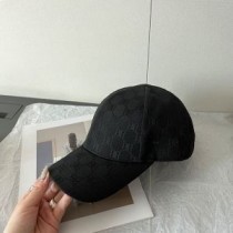 Balenciaga BB-baseballpet met allover logo in zwart