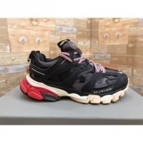 Balenciaga Track Joggesko Unisex skinn og mesh svart