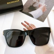 Balenciaga BB0102SA Dynasty Torget solbriller i svart