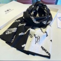 Balenciaga All Logo Skjerf i Svart