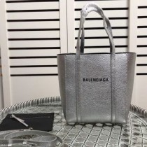 Balenciaga XXS Everyday Tote I Kalveskinn Sølv