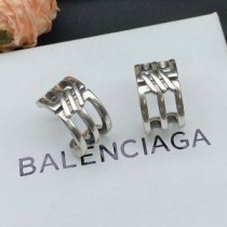 Balenciaga BB Icon Hoop øredobber i sølv